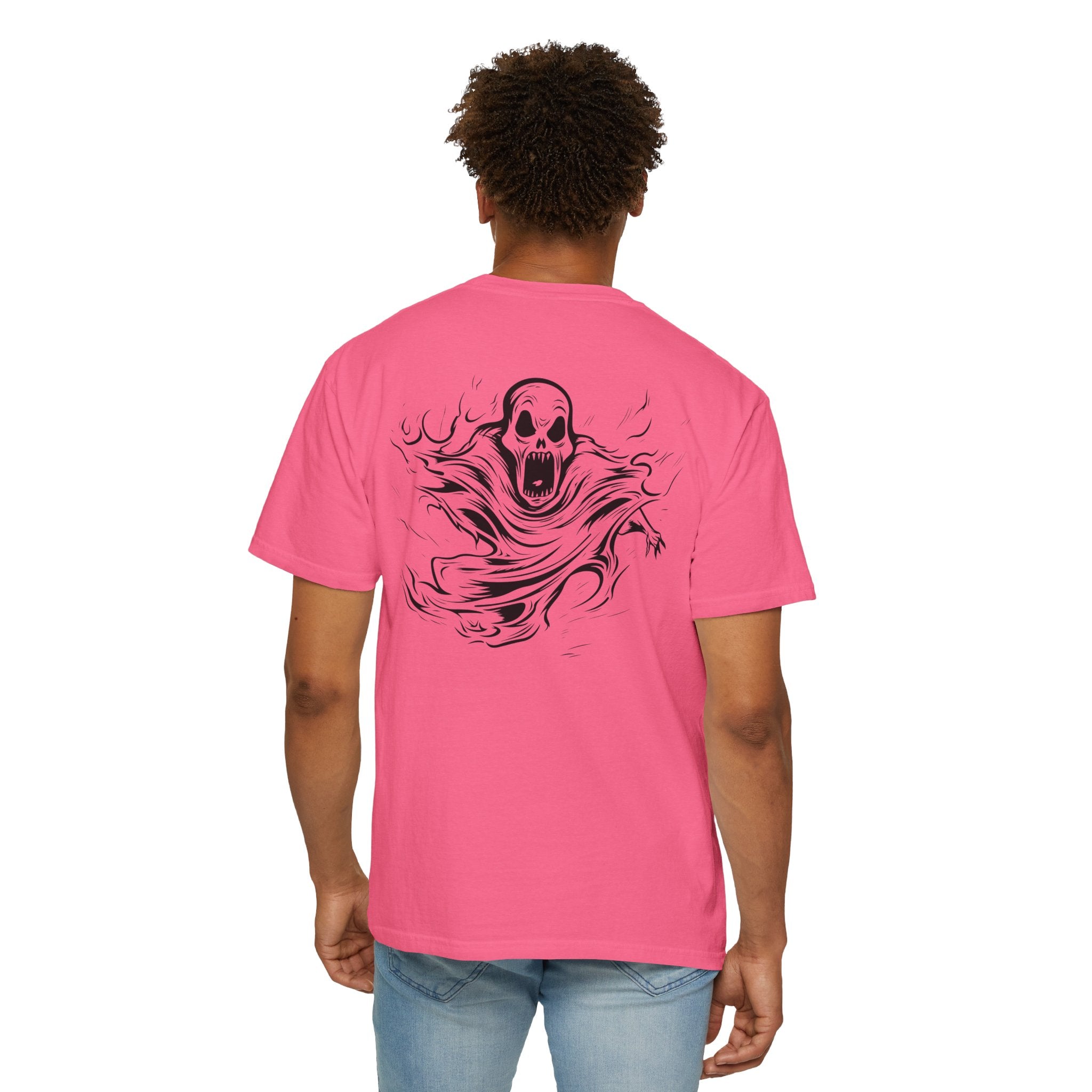 Spooky Night Unisex T-Shirt | Halloween Shirt, Ghost Tee, Casual Wear, Gift for Him & Her, Festive Graphic Tee