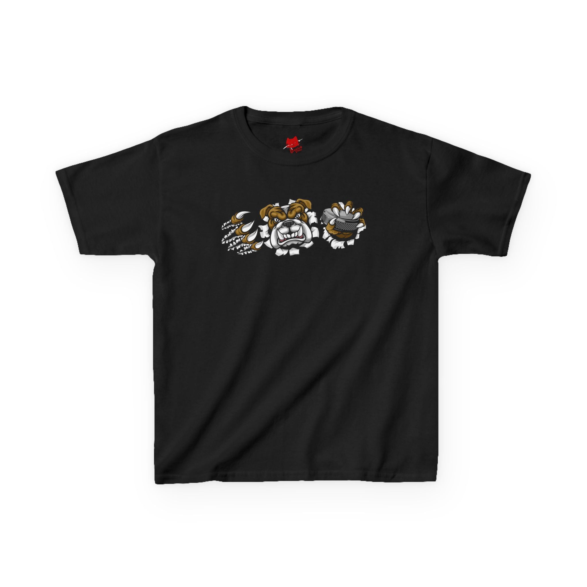 Kids Cartoon Bulldog Tee | Fun Graphic Tee, Cute Kids T-Shirt, Animal Lover Gift, Casual Wear, Birthday Gift