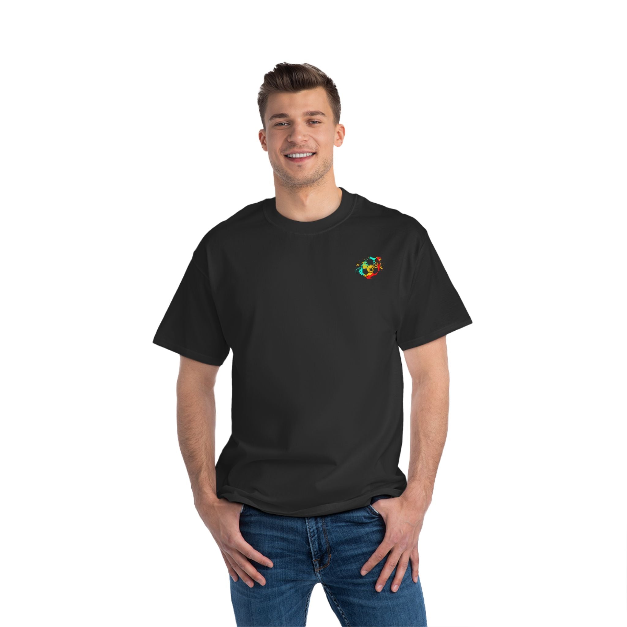 Soccer Vibes Short-Sleeve T-Shirt, Sports Apparel, Athletic Tee, Soccer Gift, Casual Wear, Team Celebration Shirt