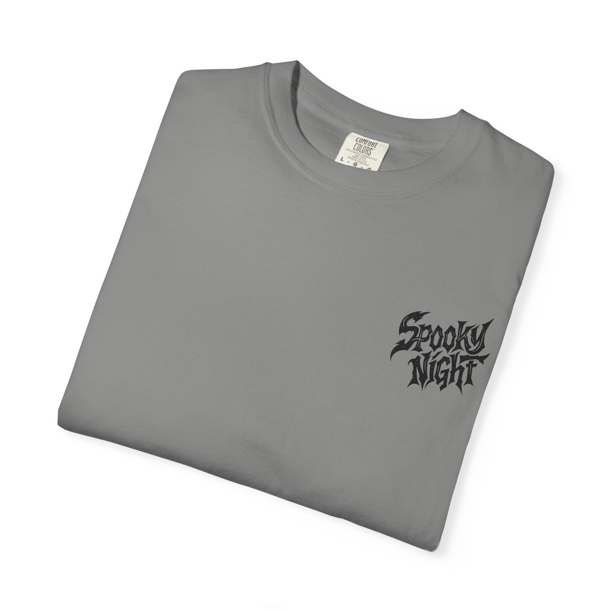 Spooky Night Unisex T-Shirt | Halloween Shirt, Ghost Tee, Casual Wear, Gift for Him & Her, Festive Graphic Tee