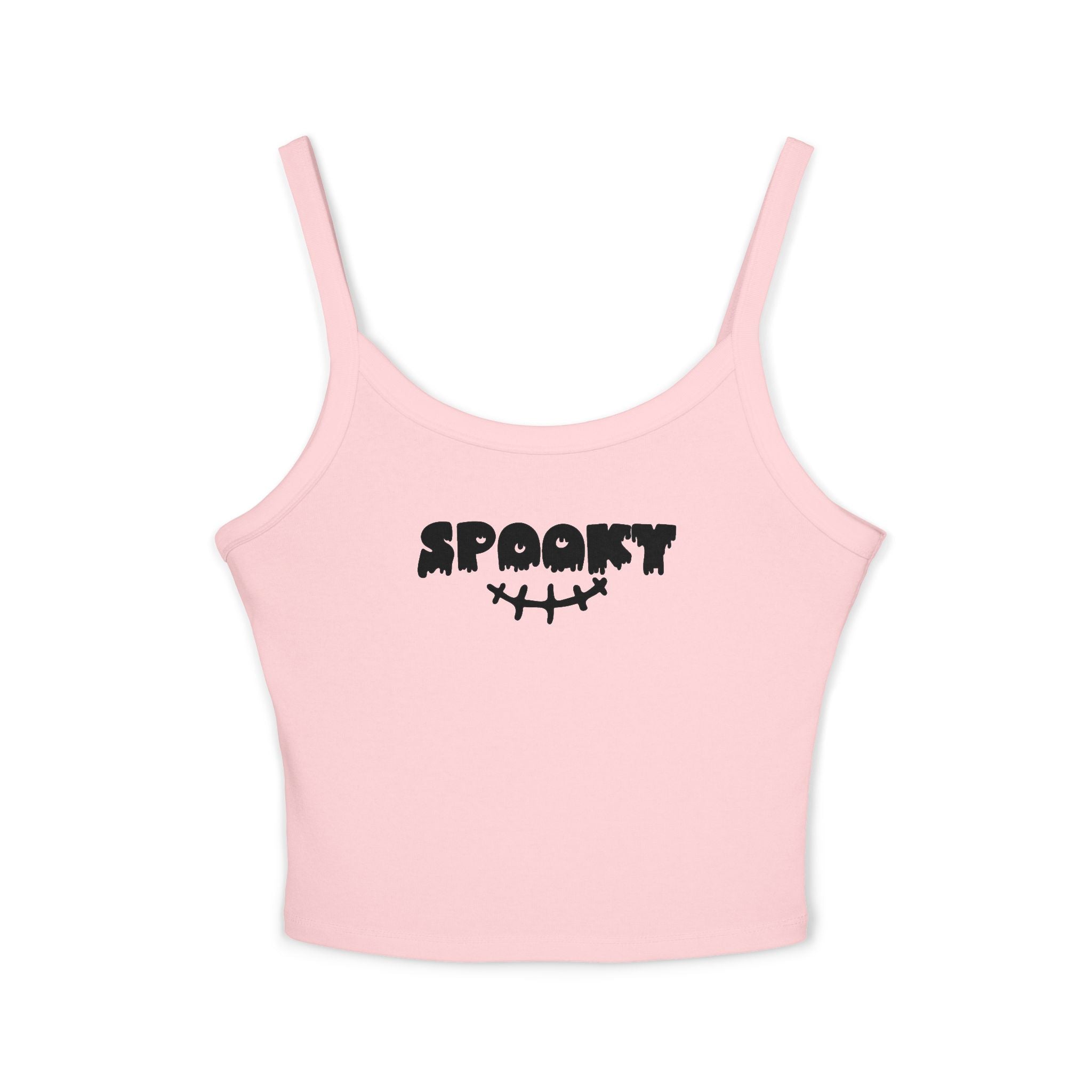 Spooky Women's Spaghetti Strap Tank Top | Halloween Top, Casual Wear, Summer Fashion, Festival Style, Boho Outfit