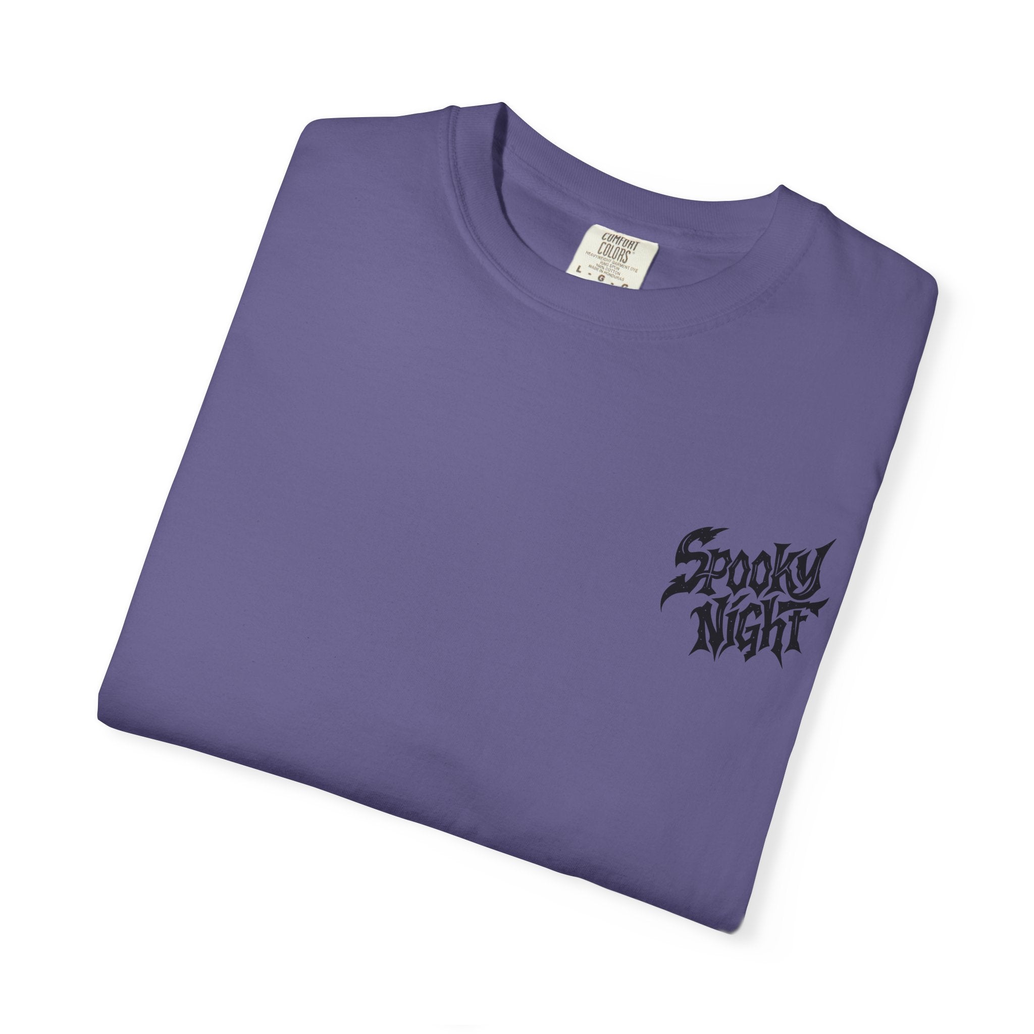 Spooky Night Unisex T-Shirt | Halloween Shirt, Ghost Tee, Casual Wear, Gift for Him & Her, Festive Graphic Tee