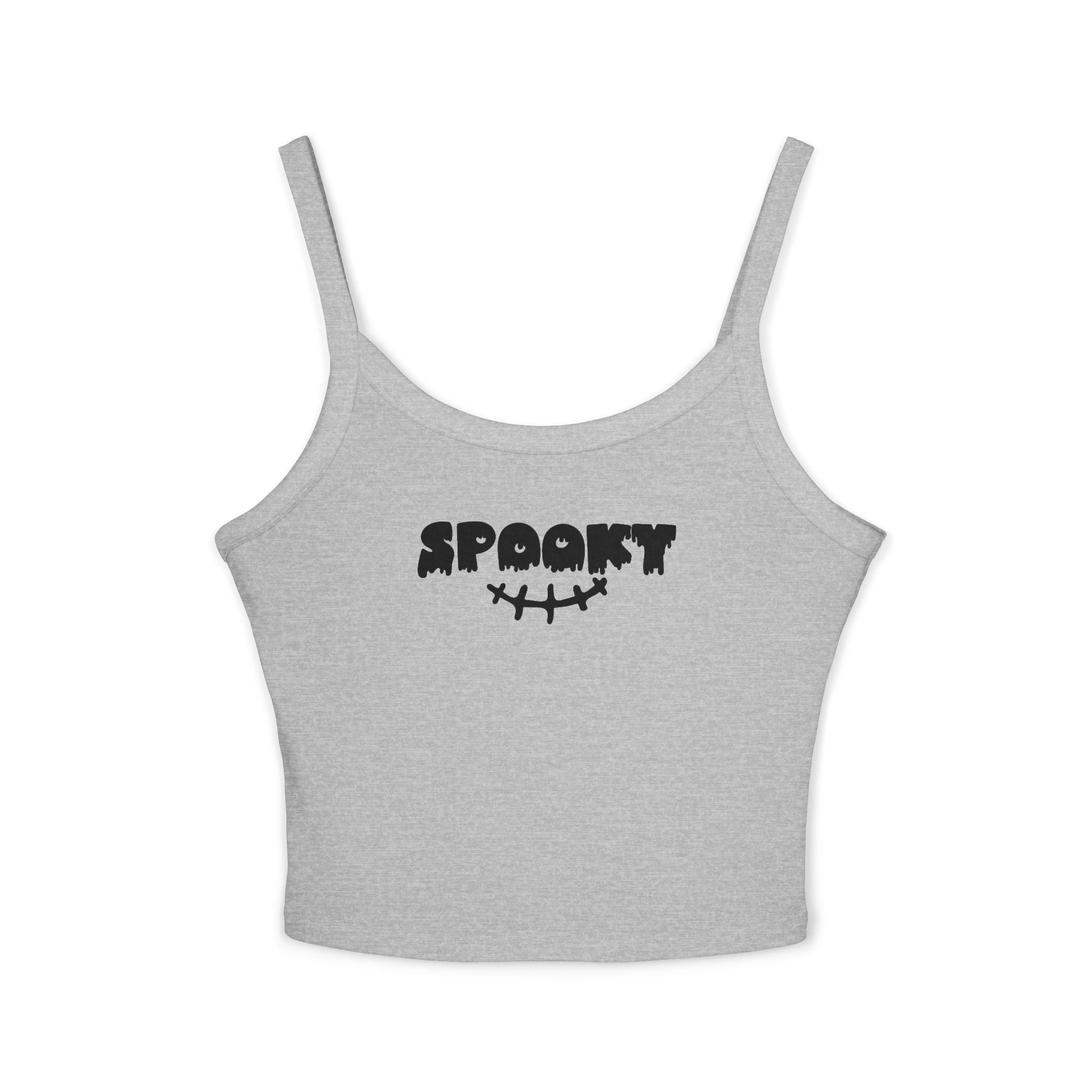Spooky Women's Spaghetti Strap Tank Top | Halloween Top, Casual Wear, Summer Fashion, Festival Style, Boho Outfit