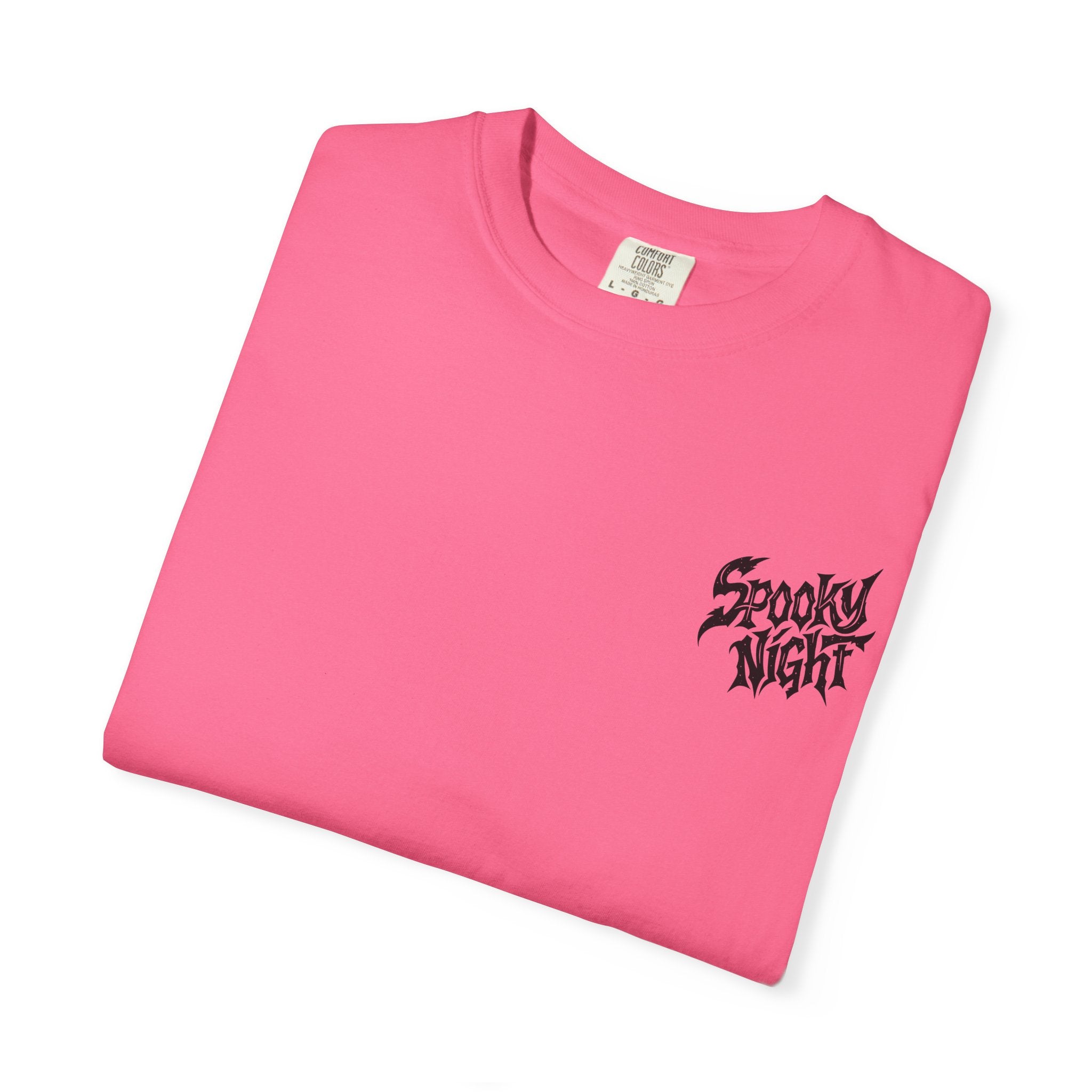 Spooky Night Unisex T-Shirt | Halloween Shirt, Ghost Tee, Casual Wear, Gift for Him & Her, Festive Graphic Tee