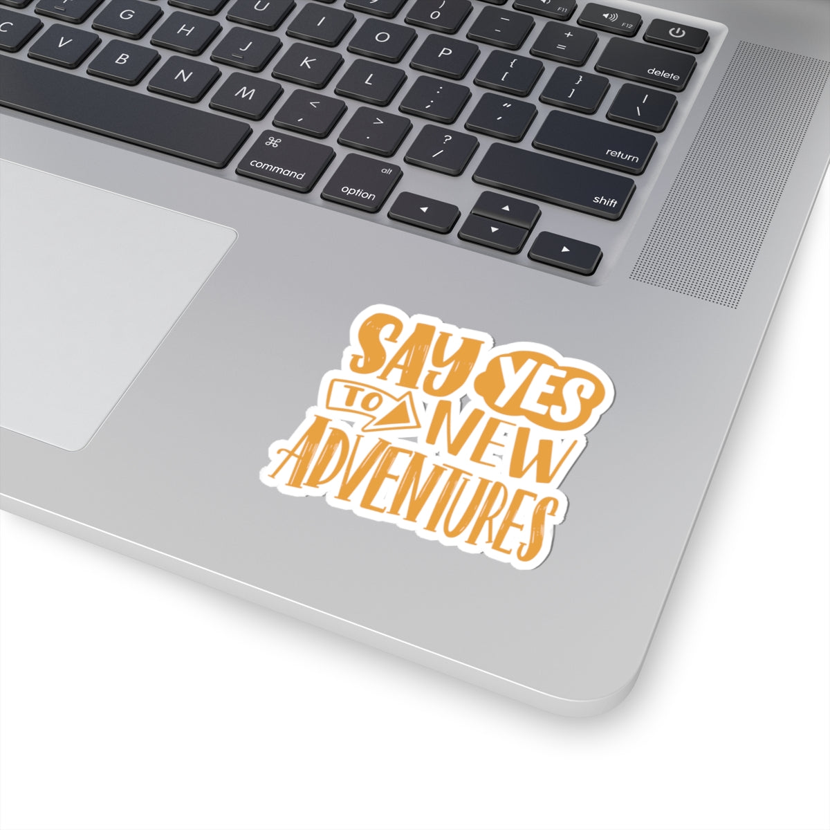 Say Yes to New Adventures Kiss-Cut Stickers, Adventure Stickers, Travel Laptop Stickers, Inspirational Decals, Gift for Adventurers