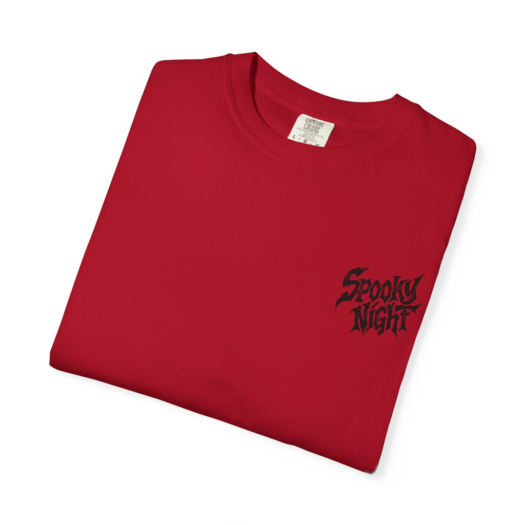 Spooky Night Unisex T-Shirt | Halloween Shirt, Ghost Tee, Casual Wear, Gift for Him & Her, Festive Graphic Tee