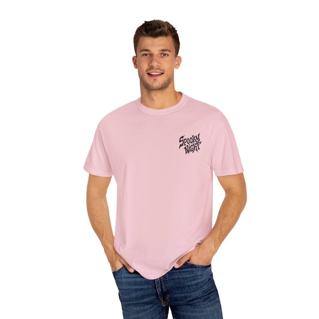 Spooky Night Unisex T-Shirt | Halloween Shirt, Ghost Tee, Casual Wear, Gift for Him & Her, Festive Graphic Tee