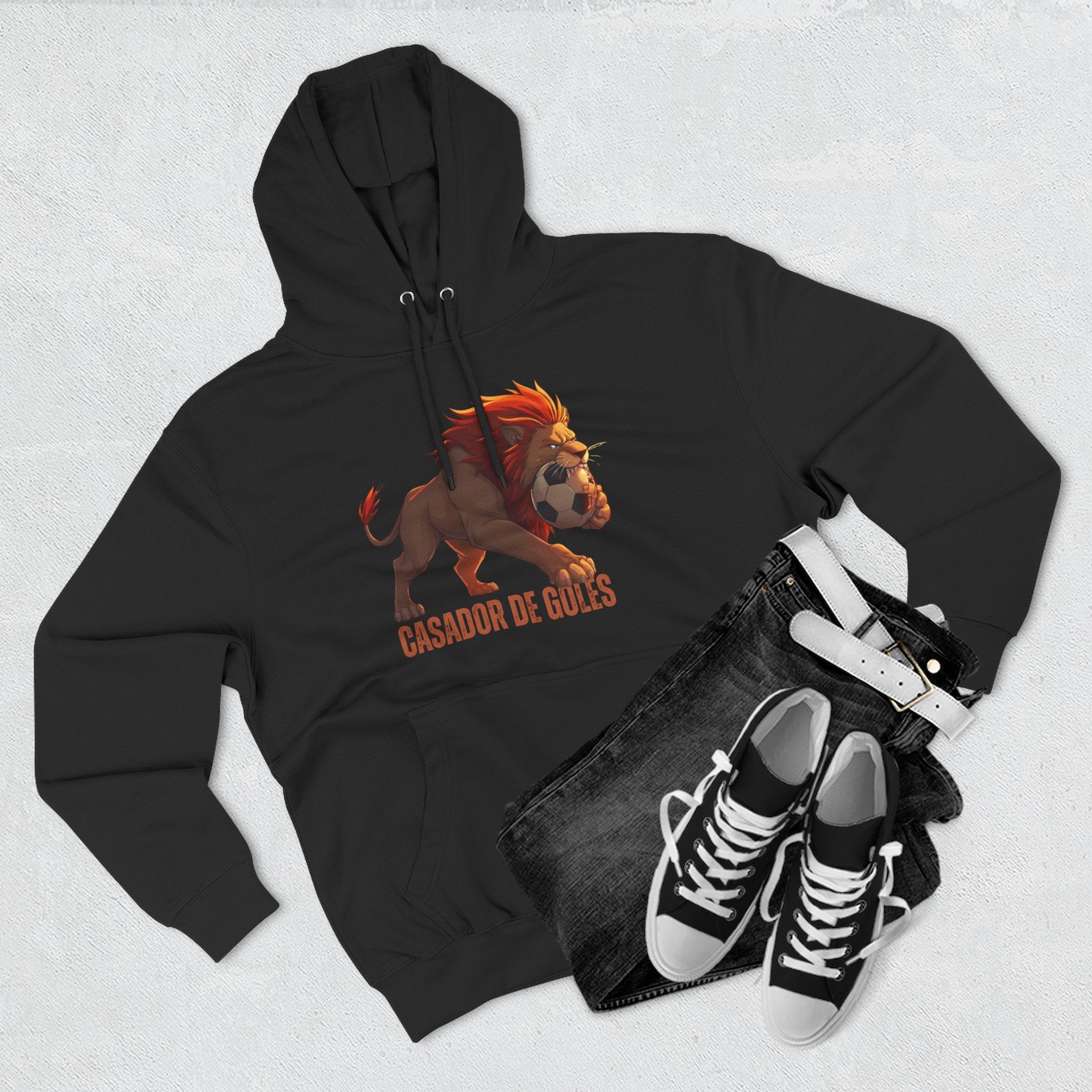 Fleece Hoodie - Casador De Goles Soccer Fans Gift