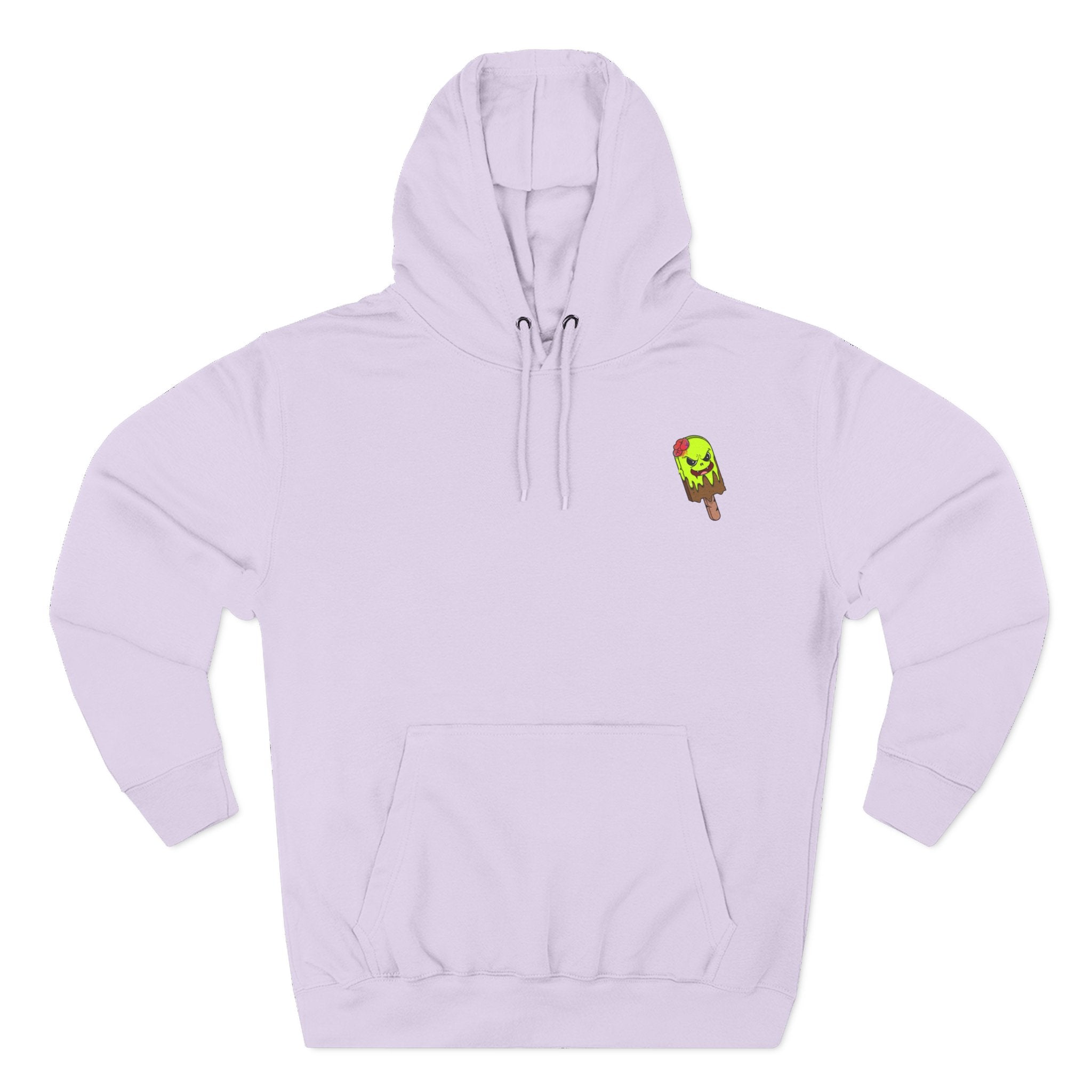 Zombie Hand Three-Panel Fleece Hoodie, Halloween Apparel, Graphic Hoodie, Unisex Sweatshirt, Fun Gift for Friends