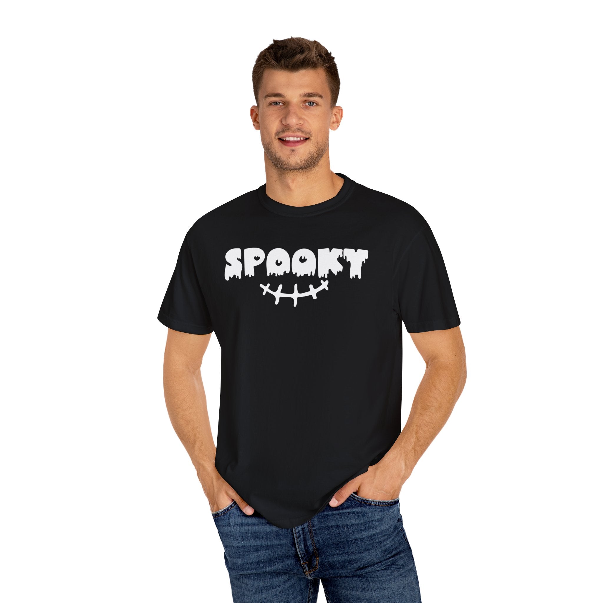 Unisex Halloween Spooky T-Shirt - Fun Costume Tee for Fall, Halloween, Party, Casual Wear, Gifting
