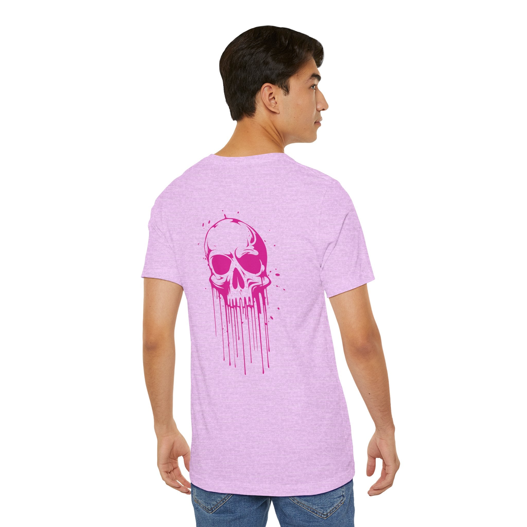 Edgy Graphic Tee with Skull and Lips, Unisex T-Shirt for Trendsetters, Casual Wear, Festival Outfit, Gift for Her/Him