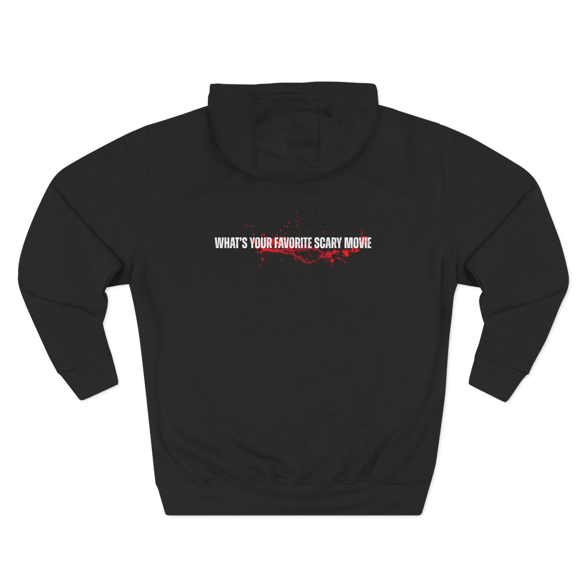 Spooky Three-Panel Fleece Hoodie: Cozy Horror Fashion, Halloween Apparel, Scary Movie Lover Gift, Unique Graphic Sweatshirt, [...]