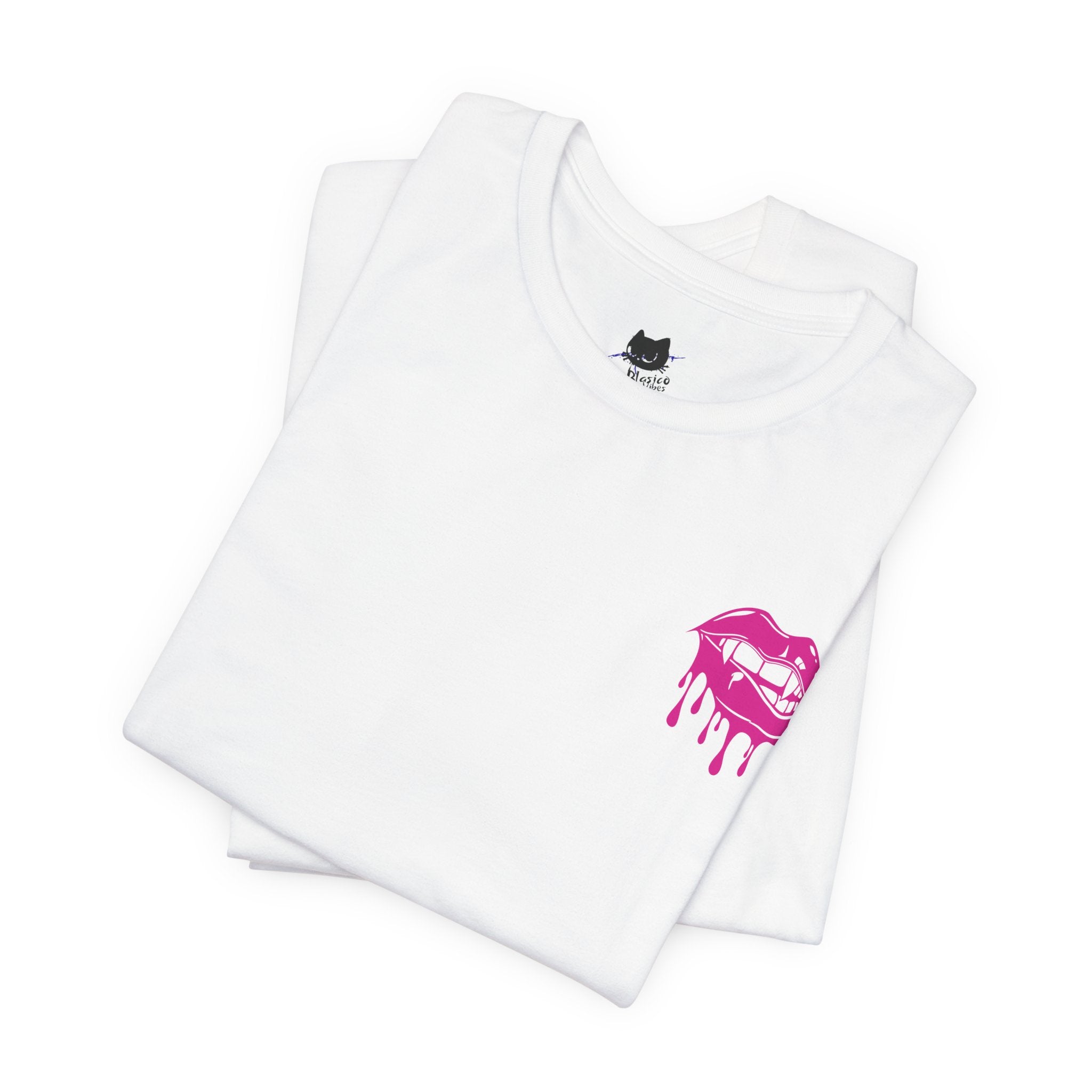 Edgy Graphic Tee with Skull and Lips, Unisex T-Shirt for Trendsetters, Casual Wear, Festival Outfit, Gift for Her/Him