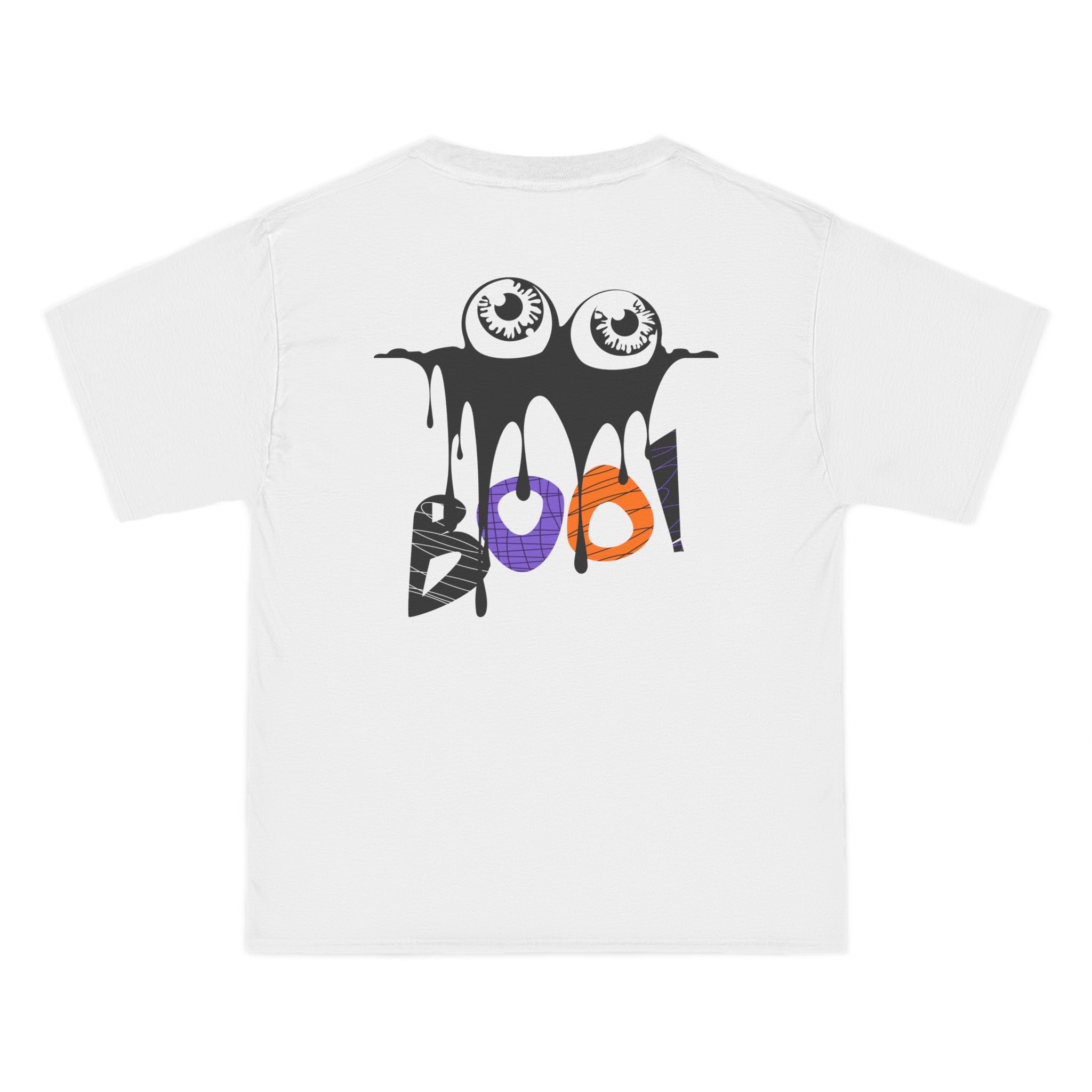 Halloween Boo Cat T-Shirt, Spooky Graphic Tee, Cute Cat Apparel, Funny Halloween Shirt, Fall Festival Outfit