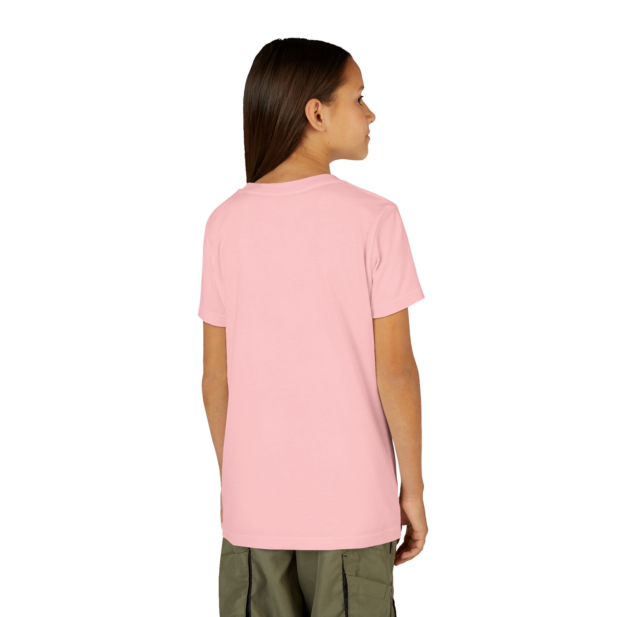 Playful Heart Friends Youth Tee, Kids Graphic T-Shirt, Cute Short Sleeve