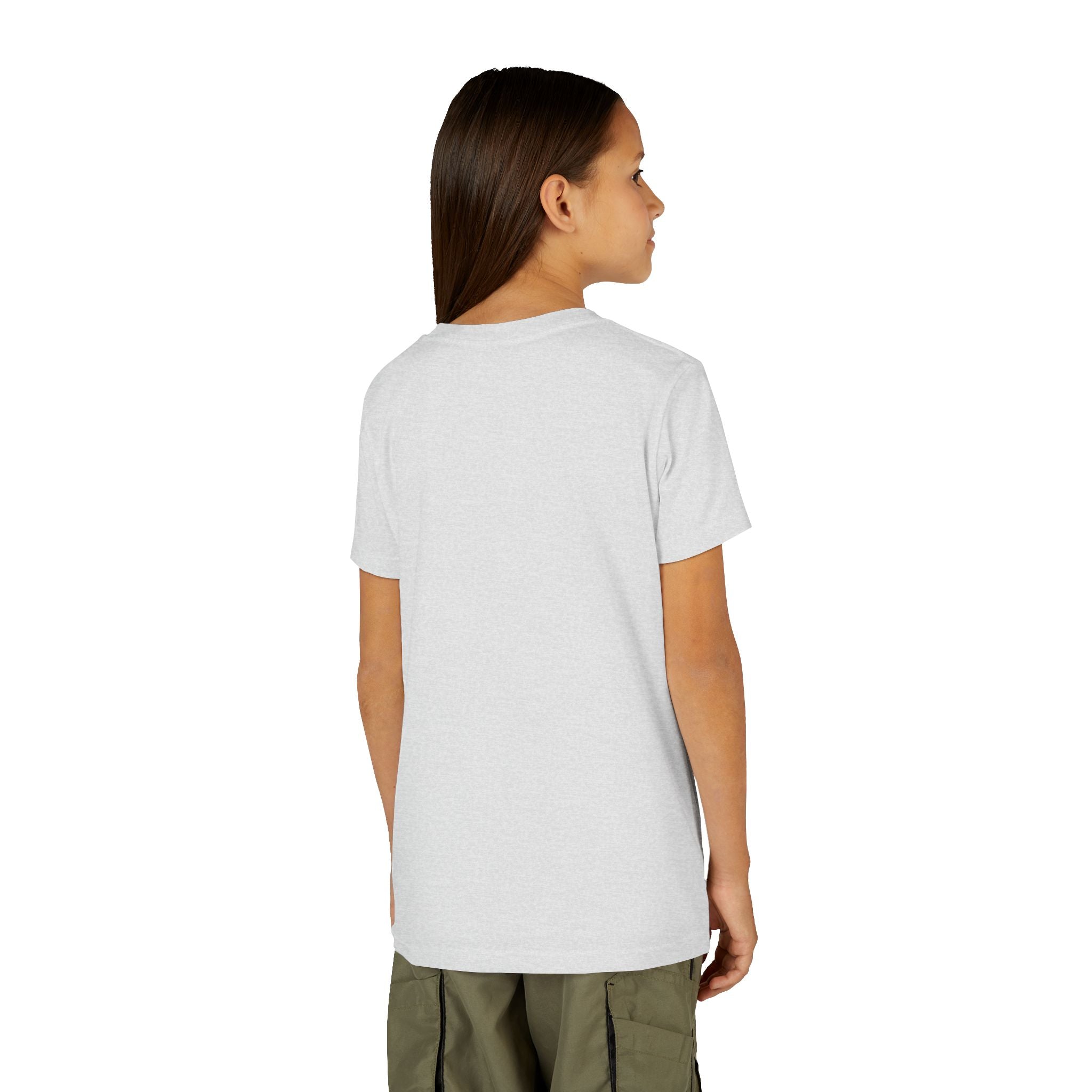 Playful Heart Friends Youth Tee, Kids Graphic T-Shirt, Cute Short Sleeve