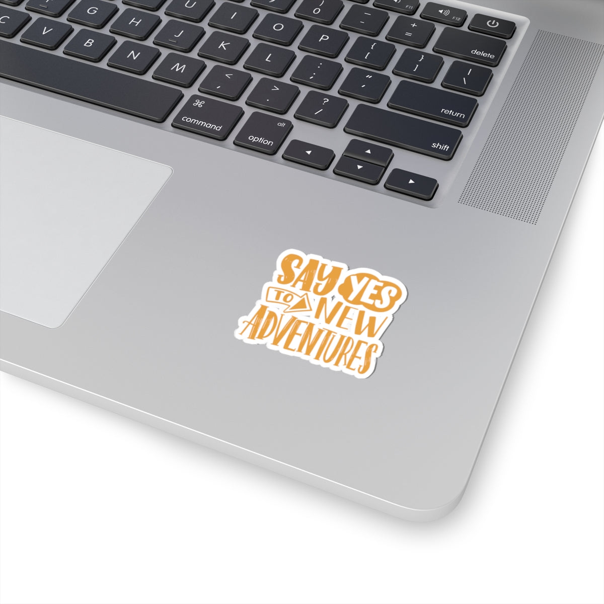 Say Yes to New Adventures Kiss-Cut Stickers, Adventure Stickers, Travel Laptop Stickers, Inspirational Decals, Gift for Adventurers