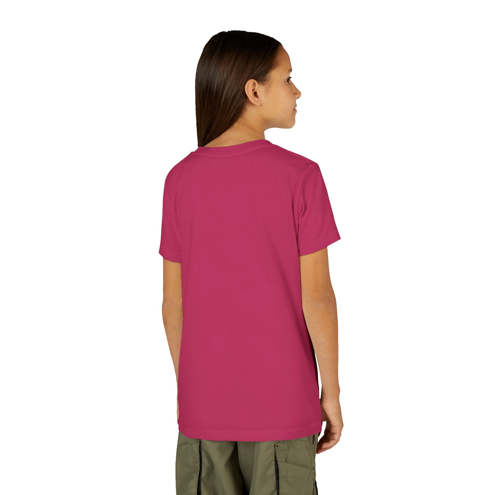 Playful Heart Friends Youth Tee, Kids Graphic T-Shirt, Cute Short Sleeve