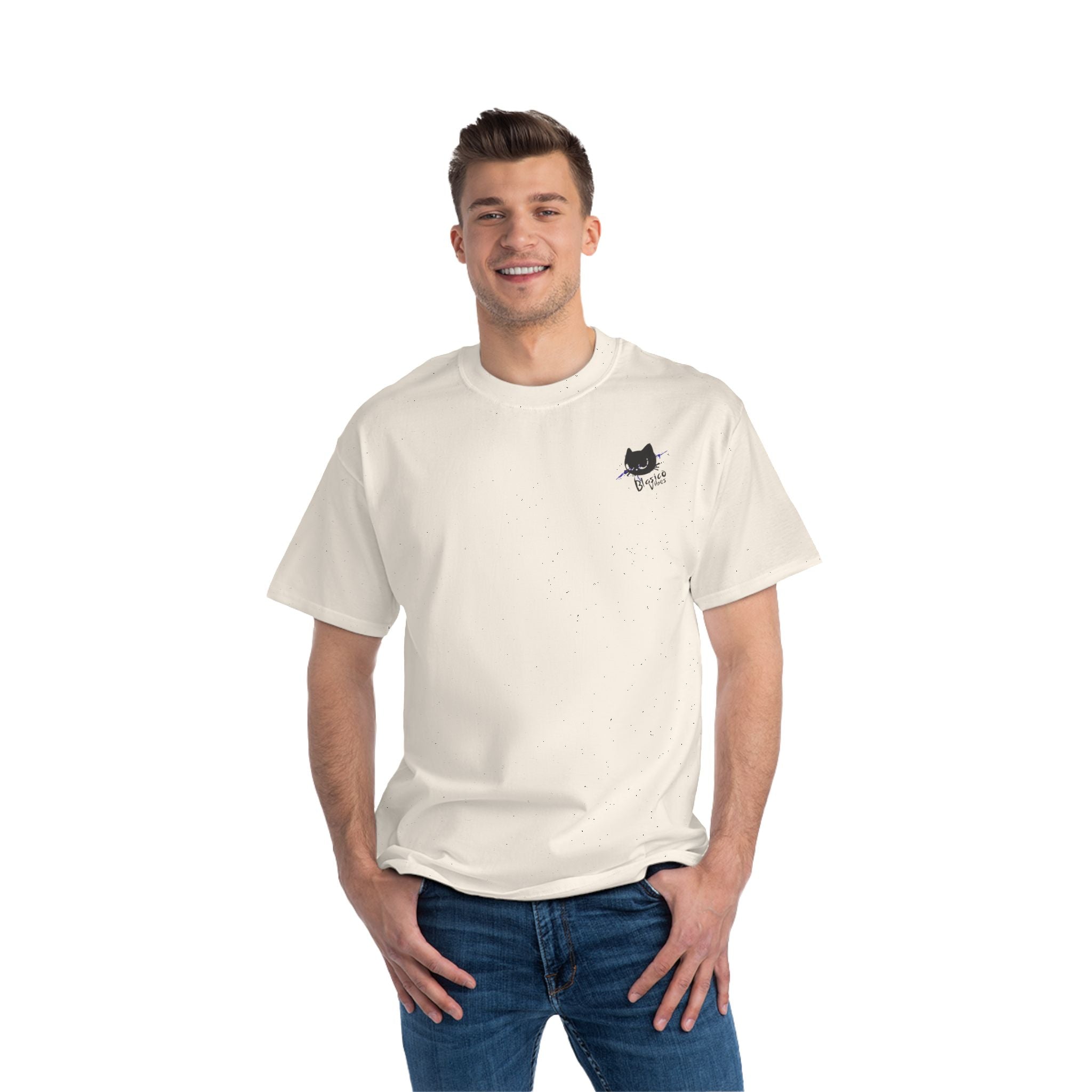Halloween-Themed Tee, Spooky T-Shirt for Cat Lovers, Funny Halloween Shirt, Witch Motif Clothing, Casual Fall Apparel