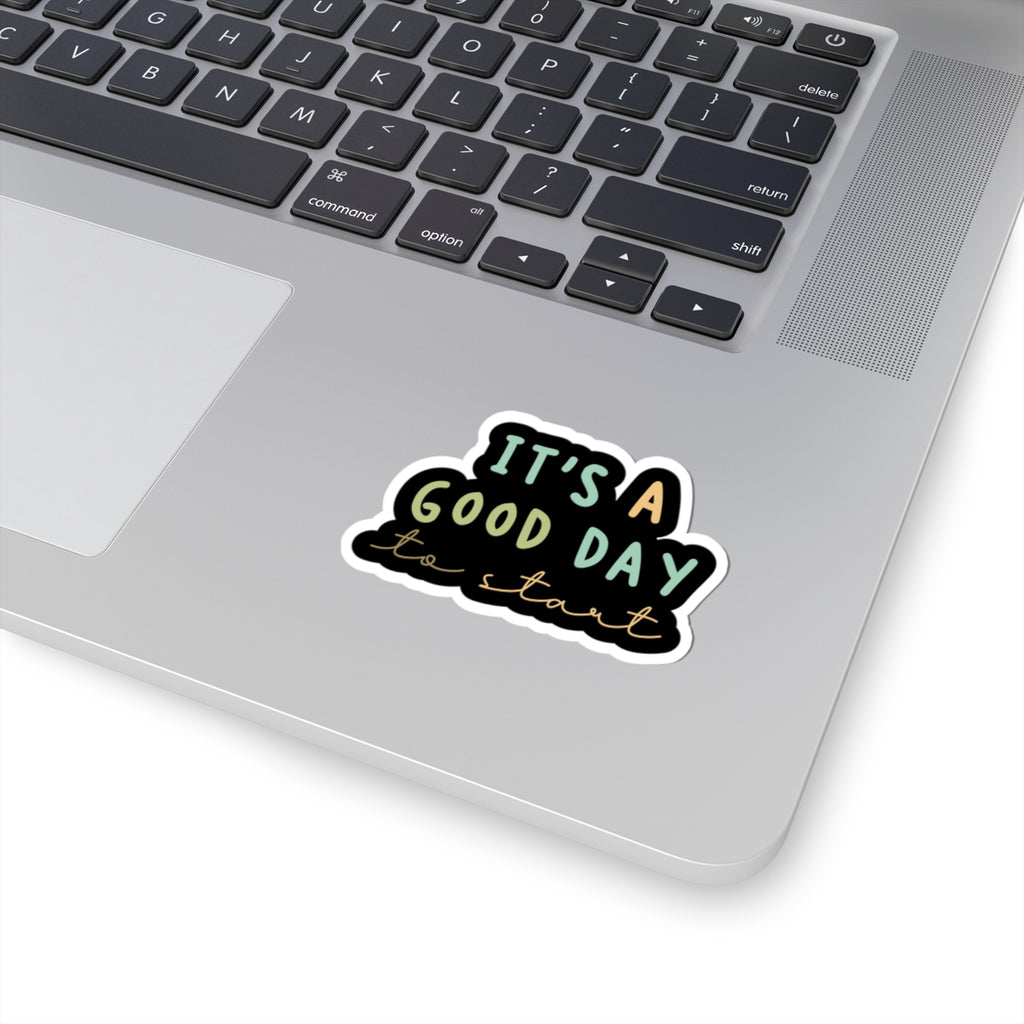 Good Day Stickers, Motivational Stickers, Inspirational Laptop Decals, Positive Vibes Stickers, Self-Care Gifts