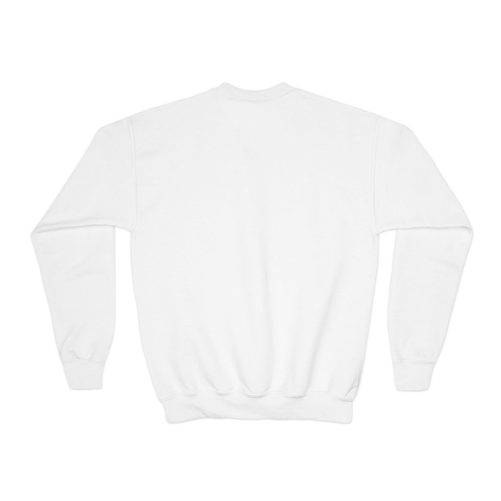 Colorful Heart Youth Crewneck Sweatshirt, Kids Apparel, Cute Sweatshirt, Love Themed Clothing