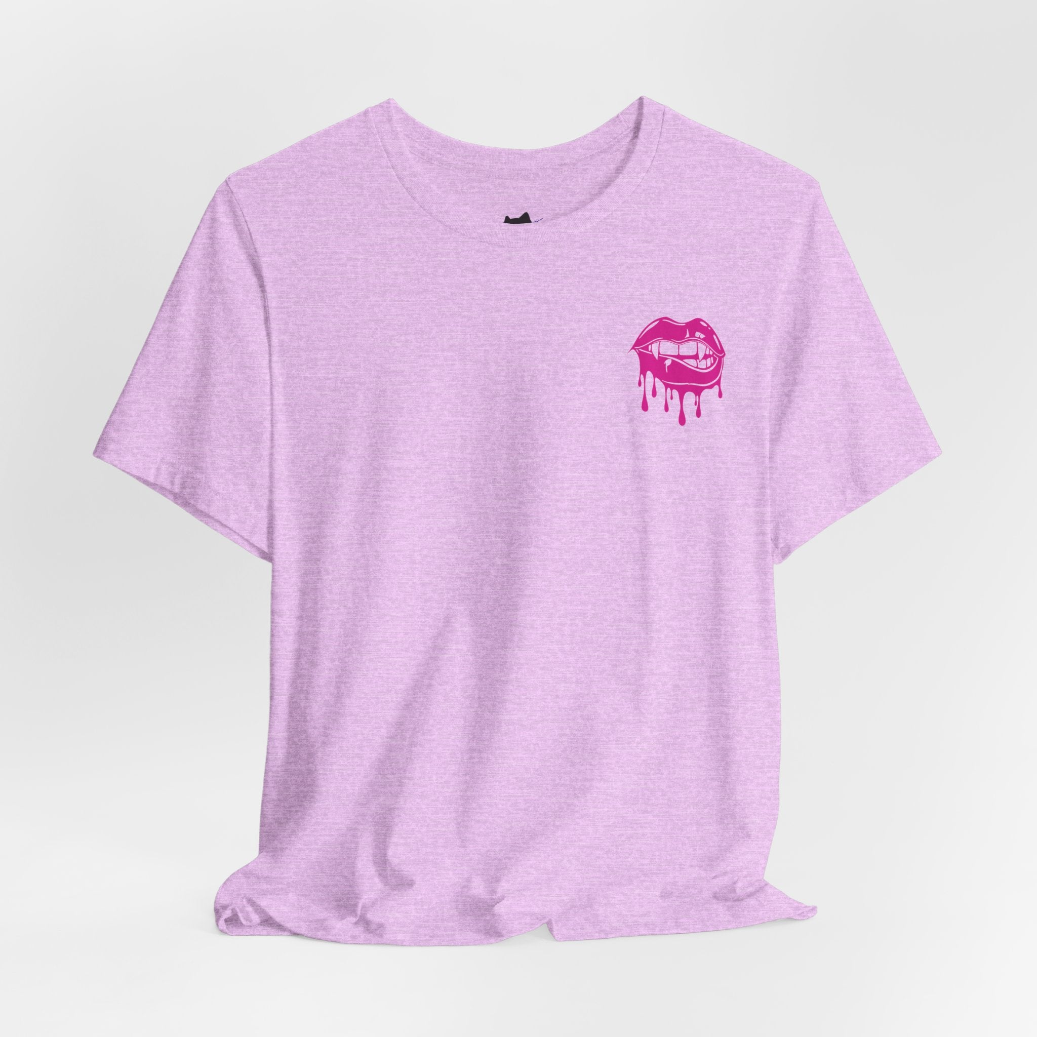 Edgy Graphic Tee with Skull and Lips, Unisex T-Shirt for Trendsetters, Casual Wear, Festival Outfit, Gift for Her/Him