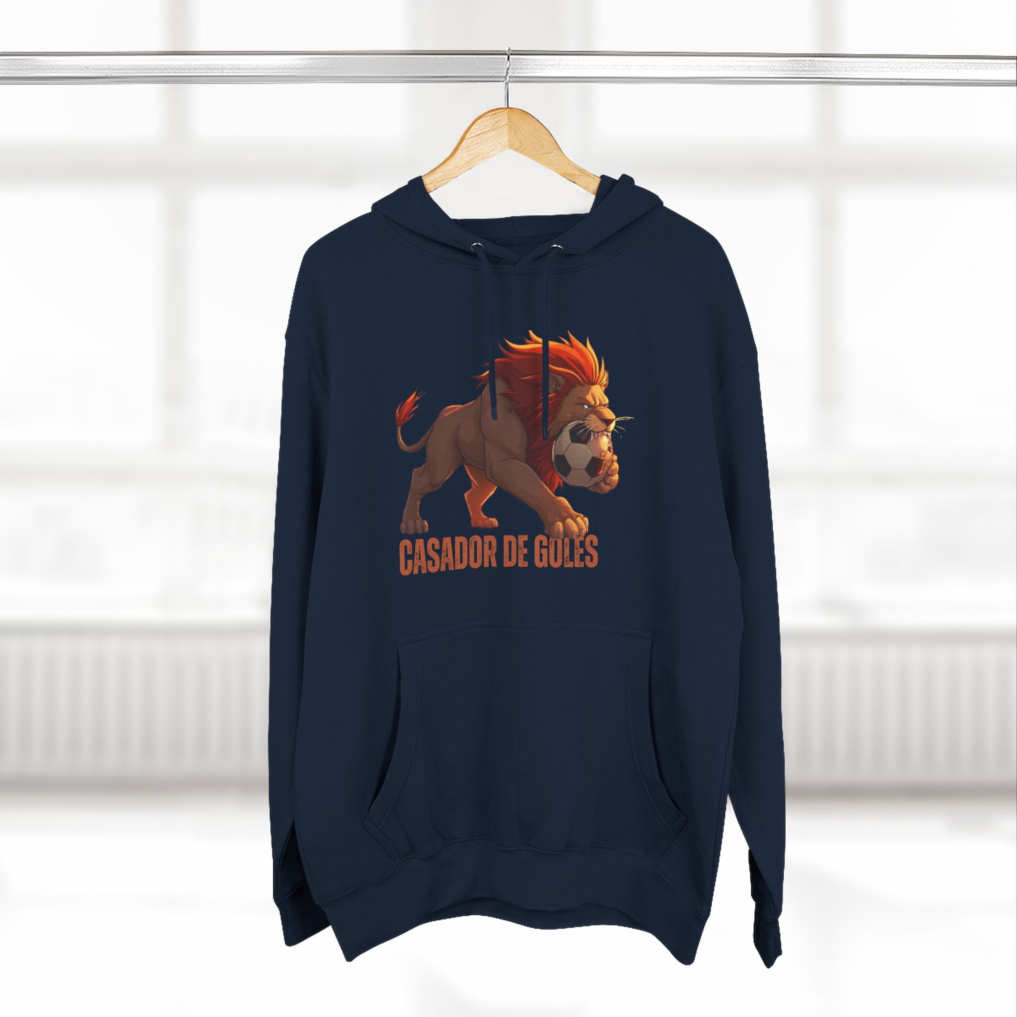 Fleece Hoodie - Casador De Goles Soccer Fans Gift