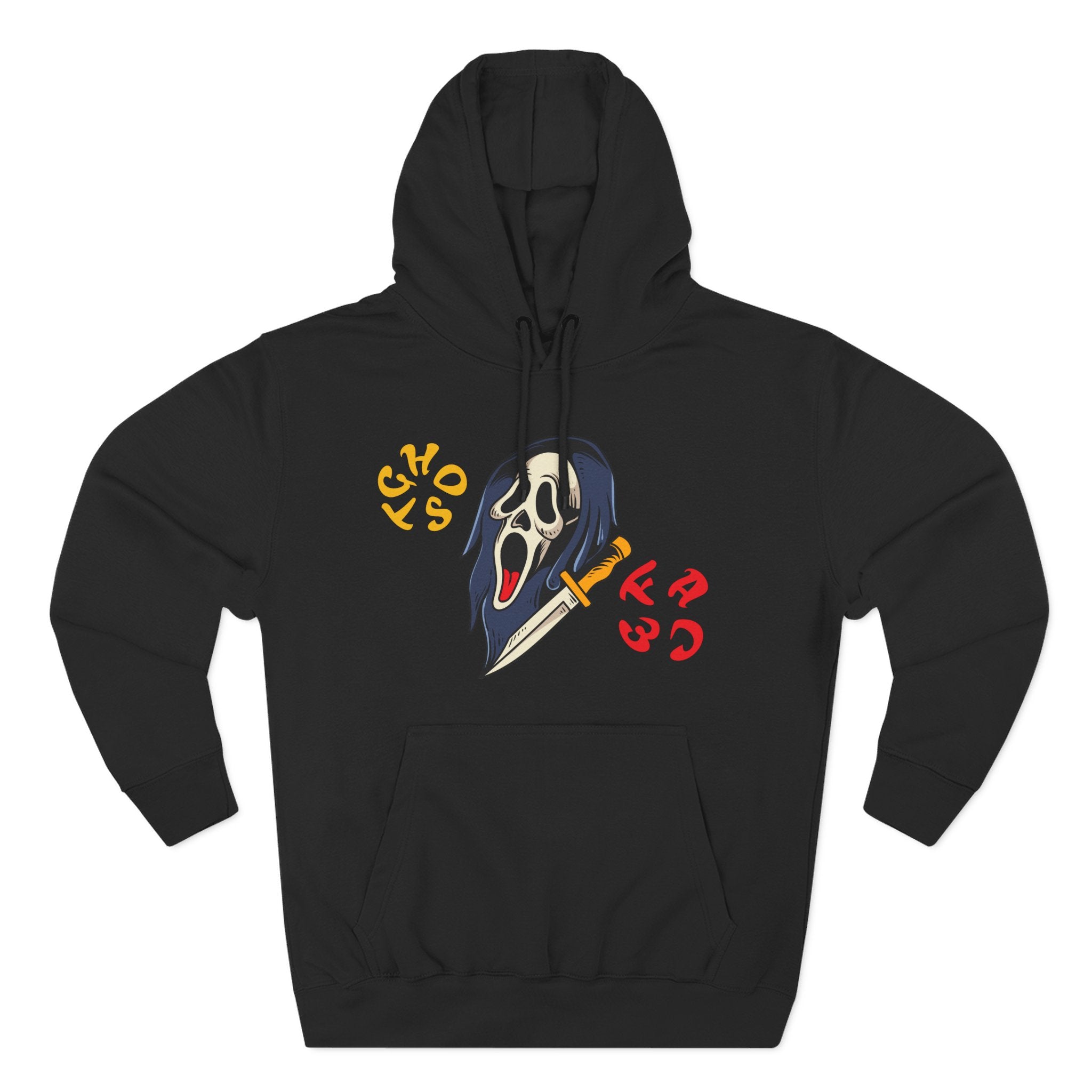 Spooky Three-Panel Fleece Hoodie: Cozy Horror Fashion, Halloween Apparel, Scary Movie Lover Gift, Unique Graphic Sweatshirt, [...]