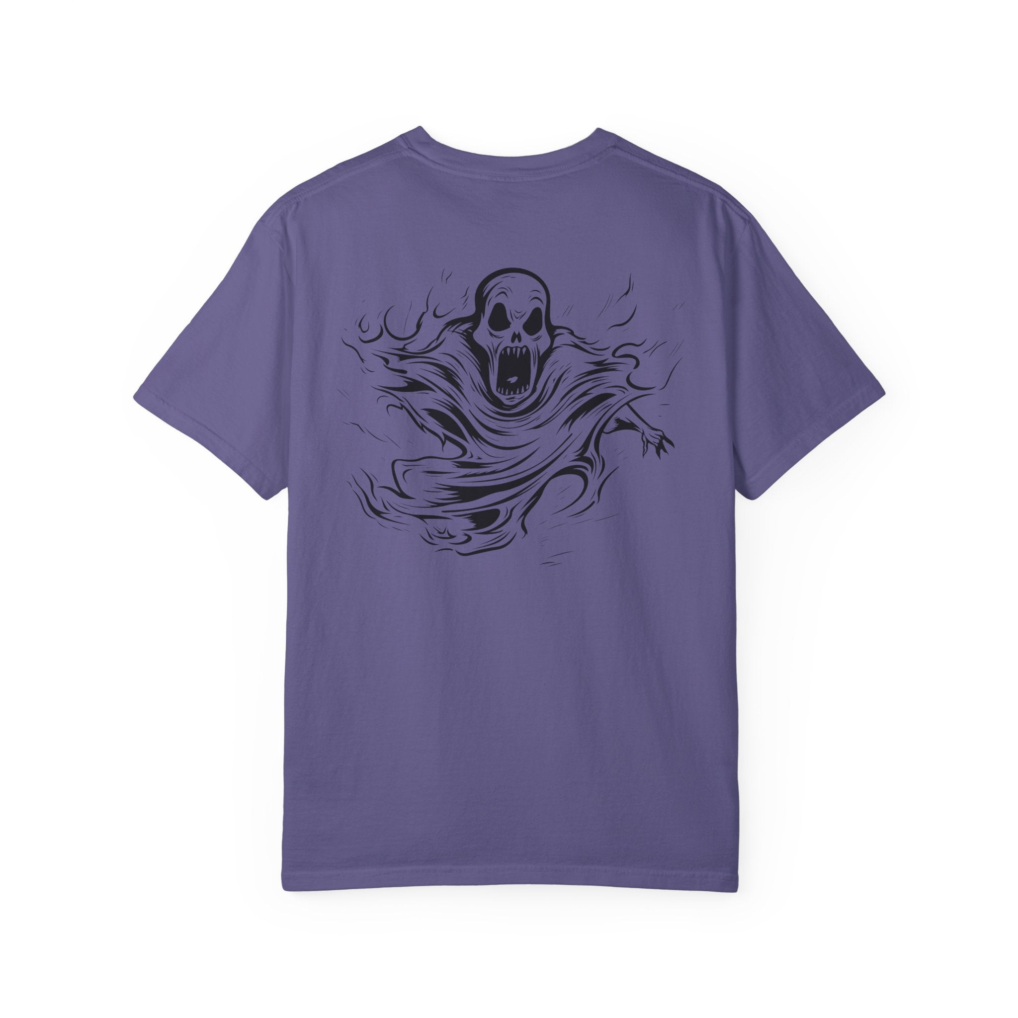 Spooky Night Unisex T-Shirt | Halloween Shirt, Ghost Tee, Casual Wear, Gift for Him & Her, Festive Graphic Tee