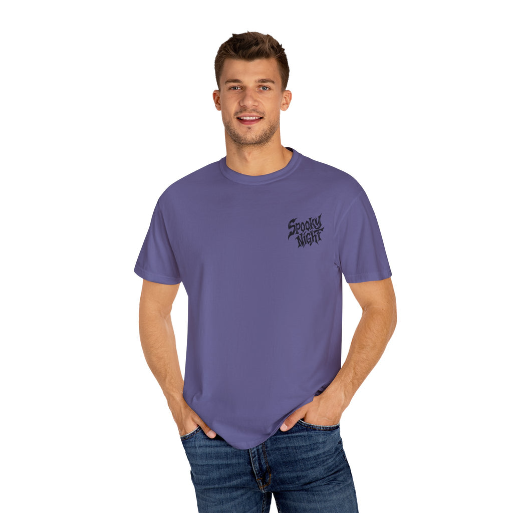 Spooky Night Unisex T-Shirt | Halloween Shirt, Ghost Tee, Casual Wear, Gift for Him & Her, Festive Graphic Tee