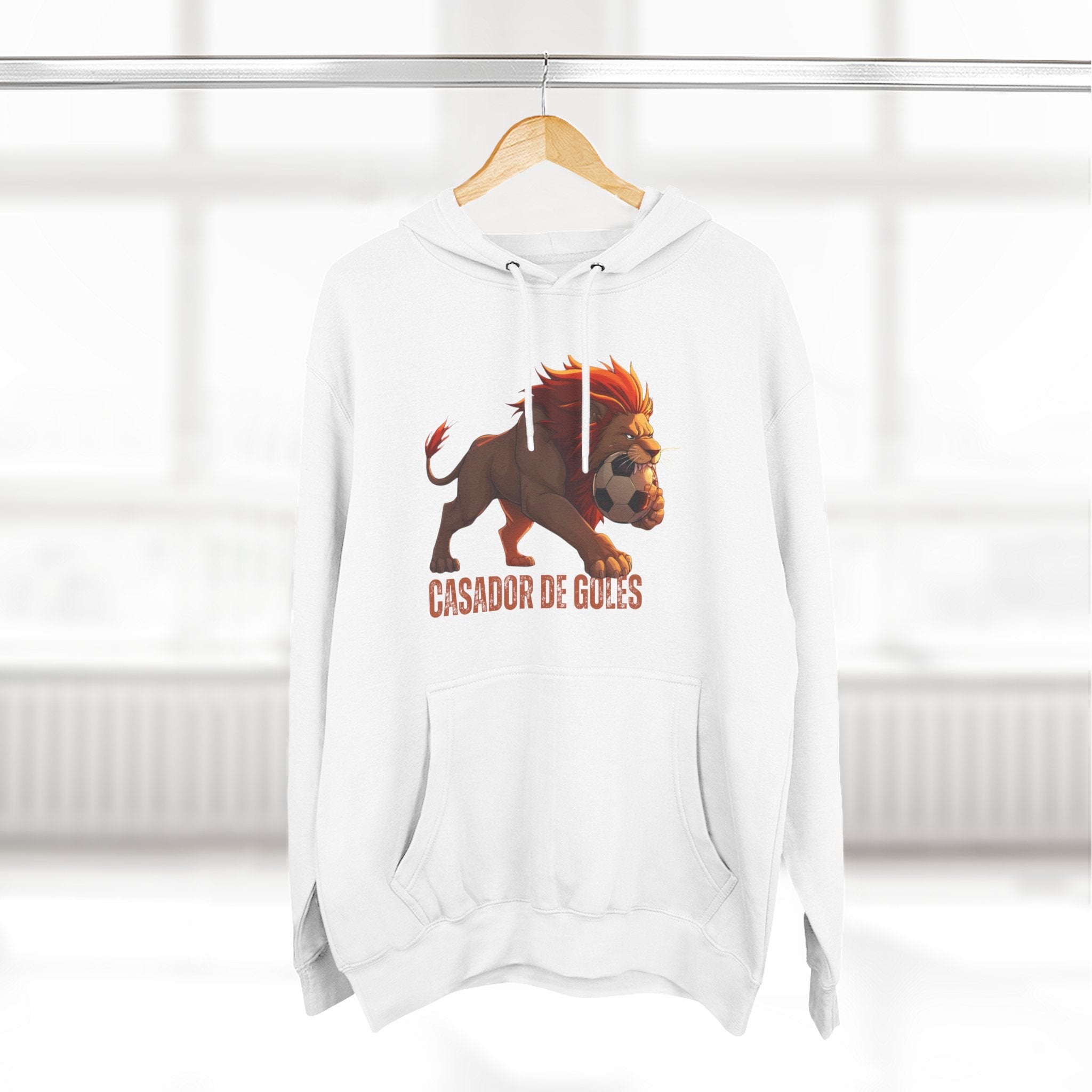 Fleece Hoodie - Casador De Goles Soccer Fans Gift