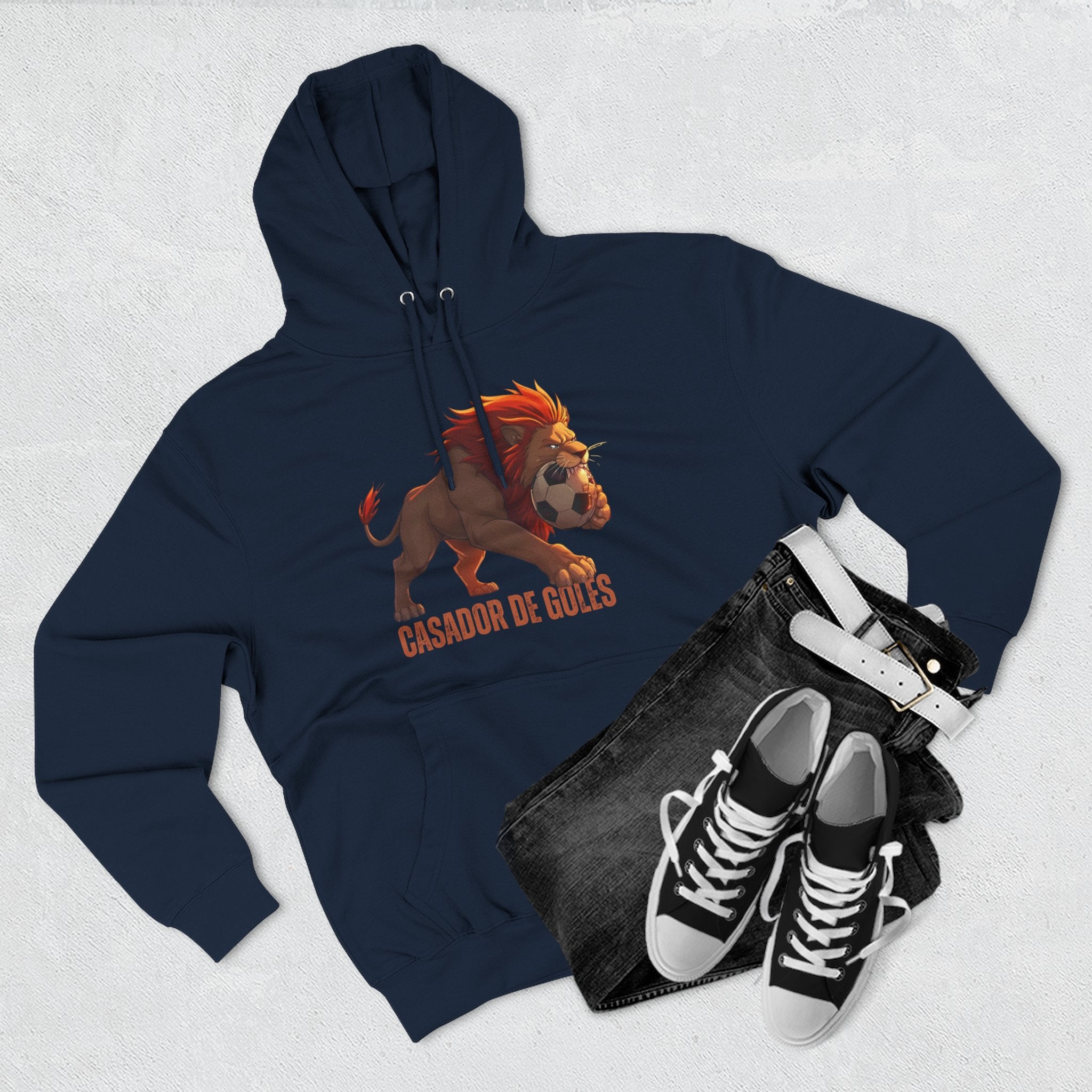 Fleece Hoodie - Casador De Goles Soccer Fans Gift