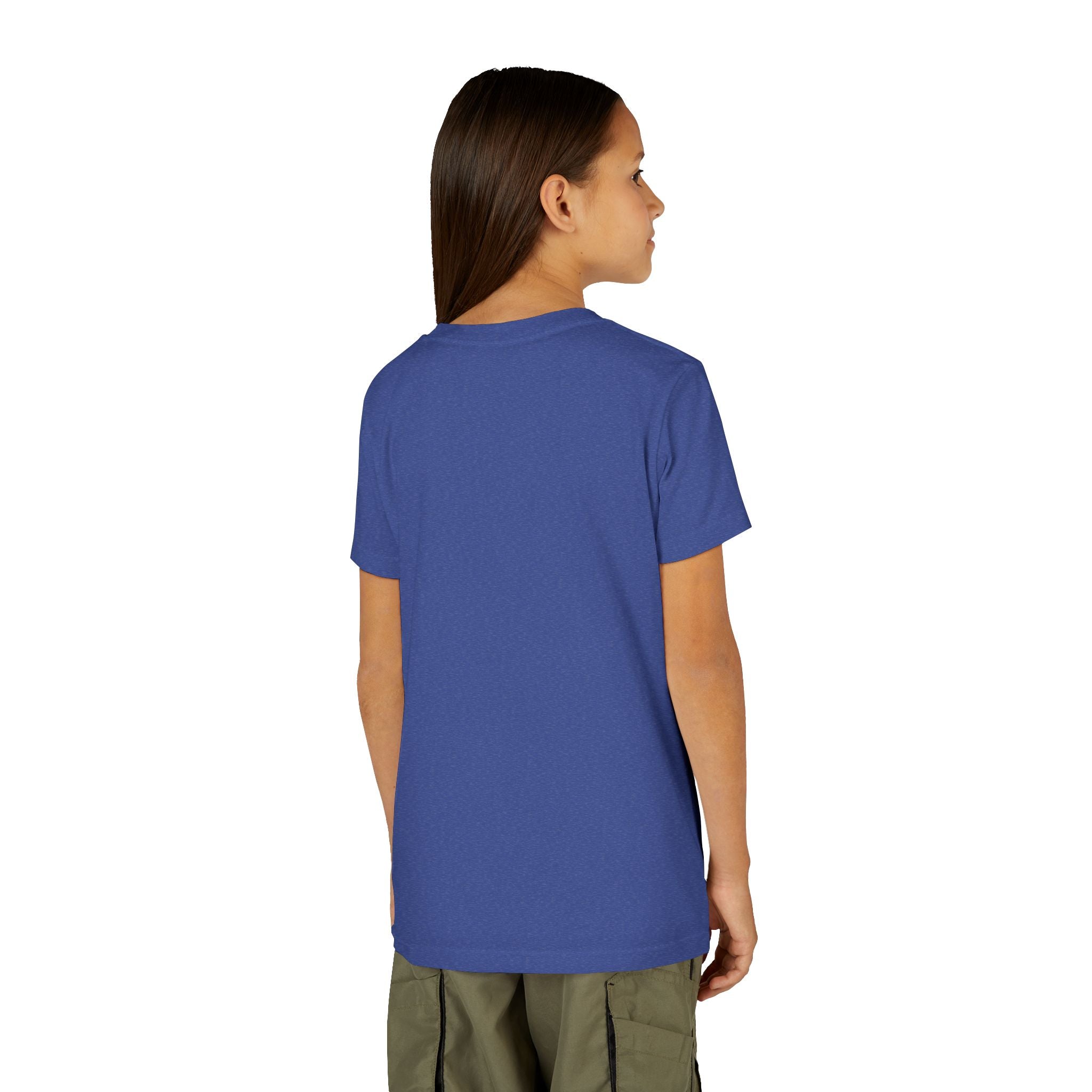 Playful Heart Friends Youth Tee, Kids Graphic T-Shirt, Cute Short Sleeve