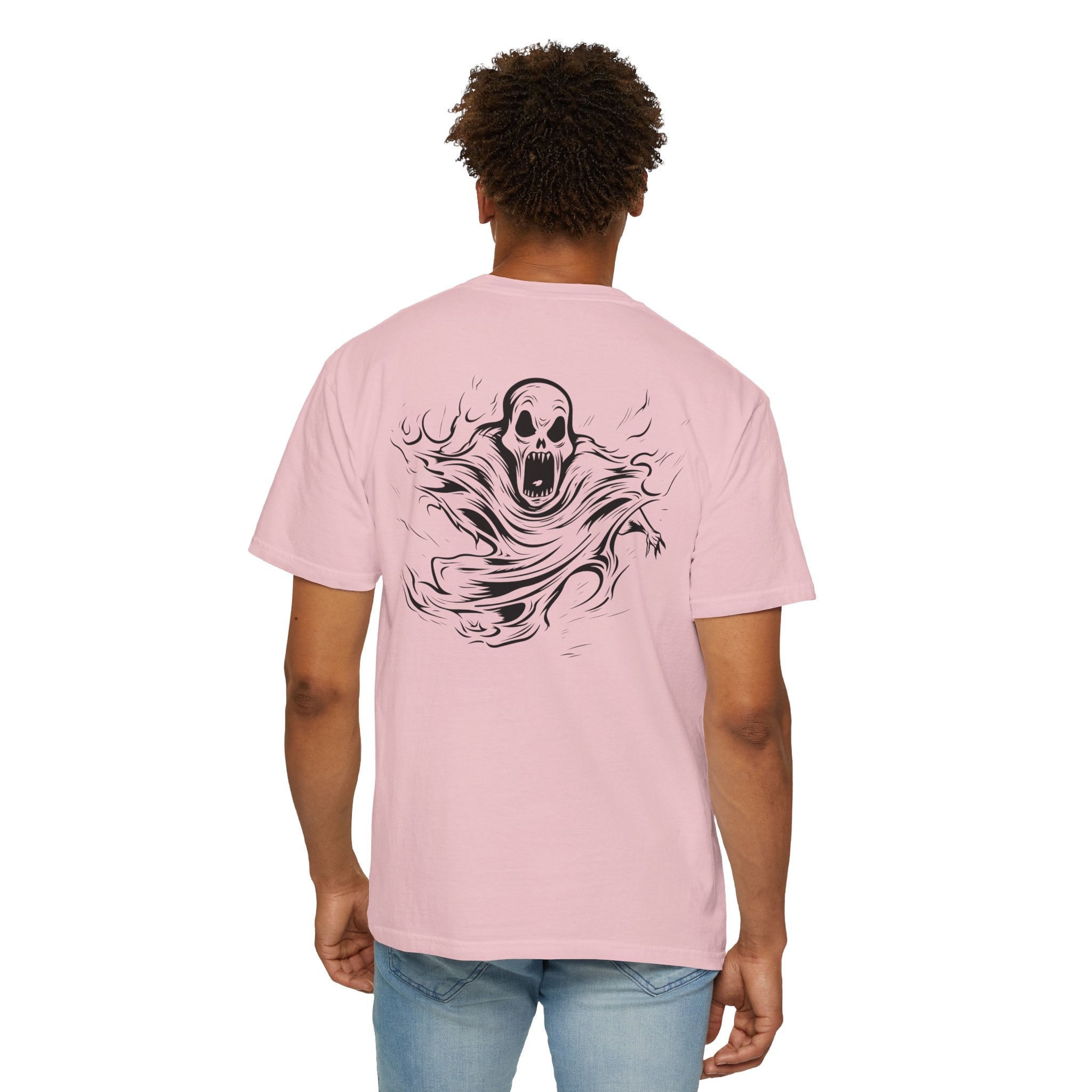 Spooky Night Unisex T-Shirt | Halloween Shirt, Ghost Tee, Casual Wear, Gift for Him & Her, Festive Graphic Tee
