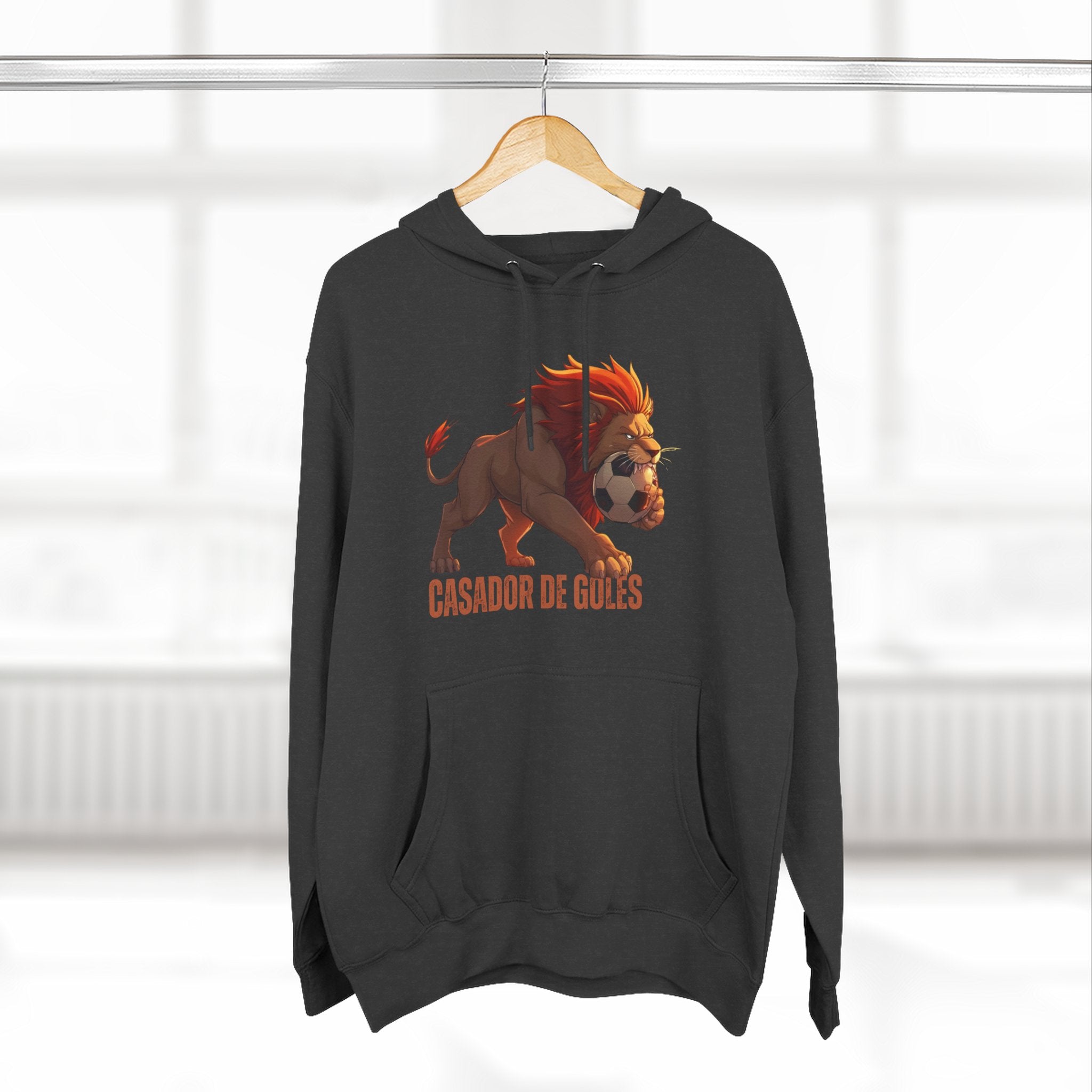 Fleece Hoodie - Casador De Goles Soccer Fans Gift