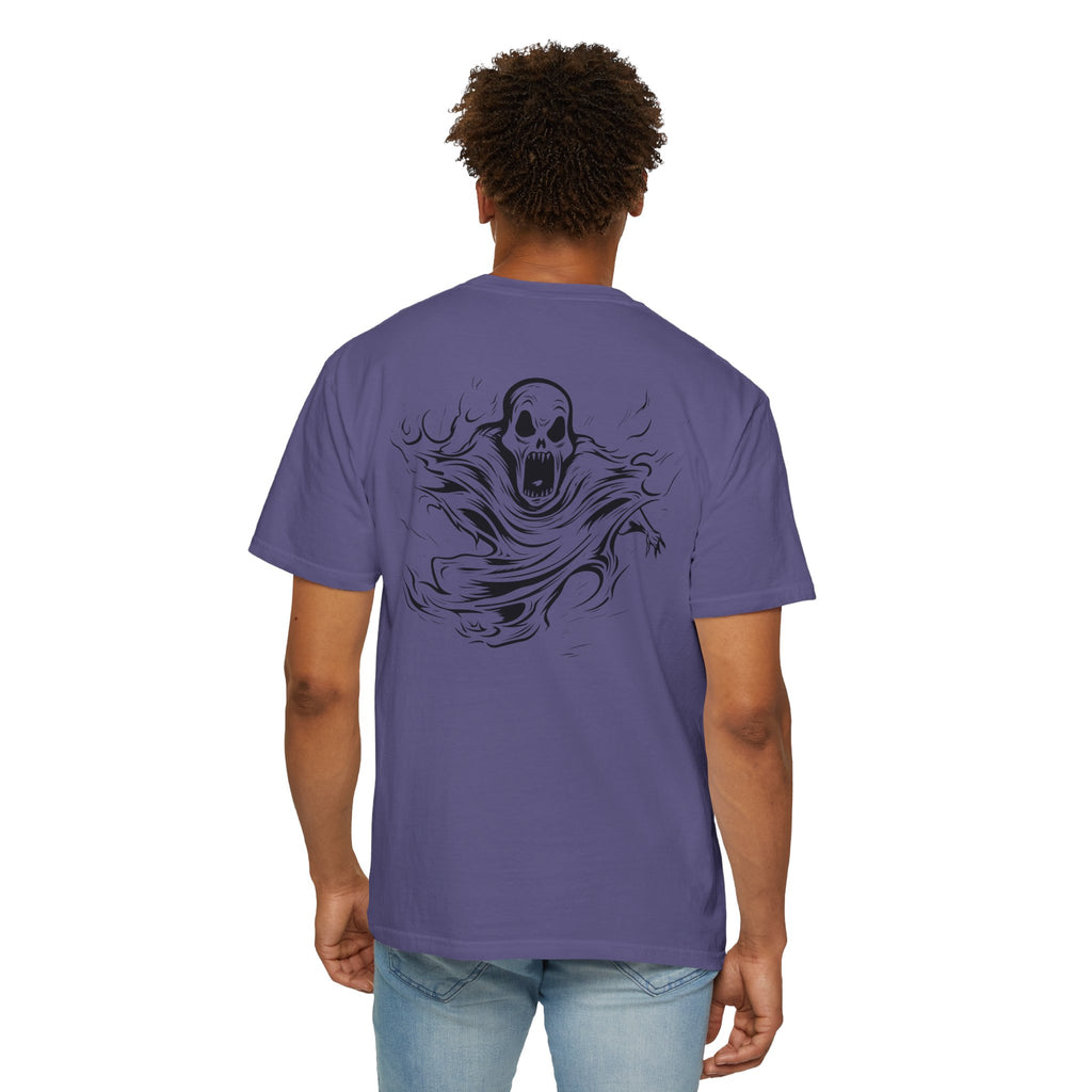Spooky Night Unisex T-Shirt | Halloween Shirt, Ghost Tee, Casual Wear, Gift for Him & Her, Festive Graphic Tee