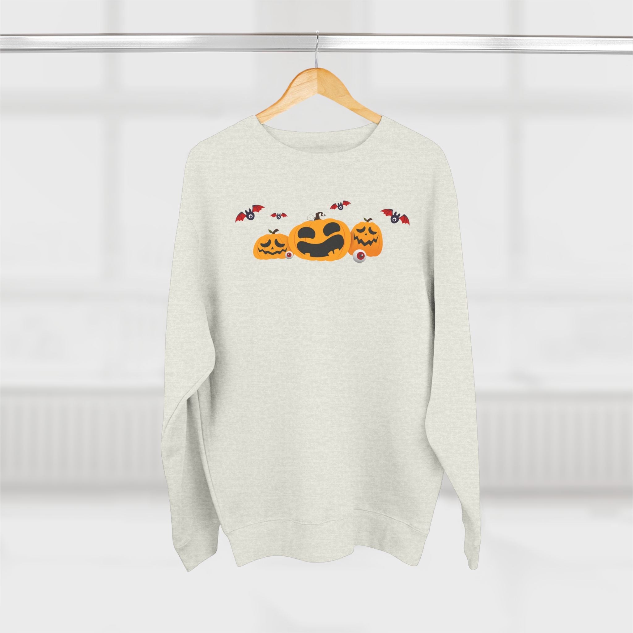 Cozy Halloween Sweatshirt, Unisex Crewneck for Fall, Pumpkin Sweatshirt, Halloween Apparel, Autumn Fashion